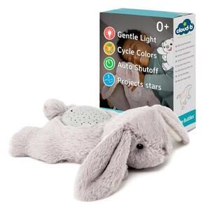Cloud b Dream Buddies Benny The Bunny - The Soothing Mini Baby Night Light NWT